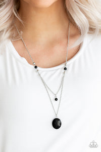 Time To Hit The ROAM - Black - Necklace