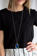Load image into Gallery viewer, Metro Must-Have - Blue Necklace - #2165
