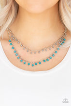 Load image into Gallery viewer, Dainty Distraction - Blue - Necklace
