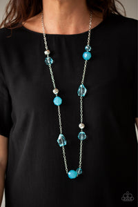Royal Roller - Blue - Necklace