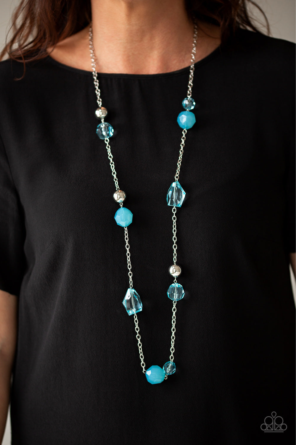 Royal Roller - Blue - Necklace