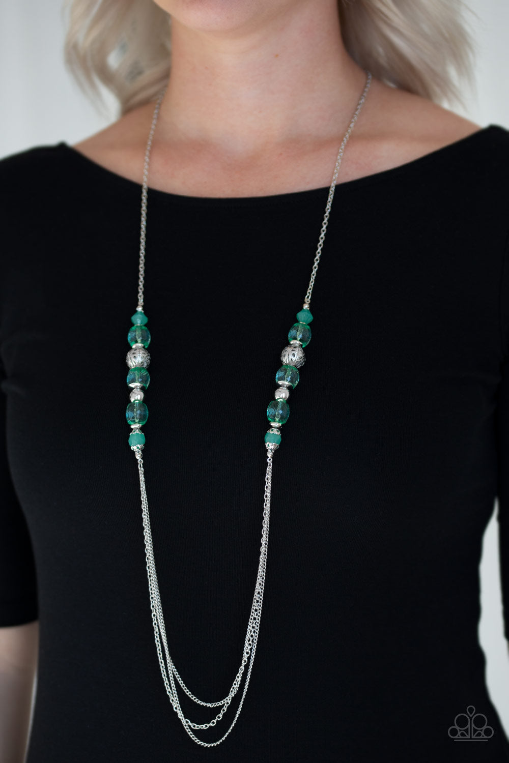 Native New Yorker - Green - Necklace