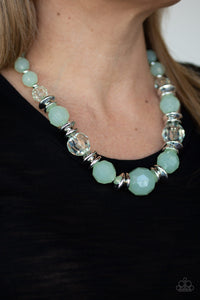 Dine and Dash - Green - Necklace