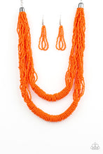 Load image into Gallery viewer, Right As RAINFOREST - Orange - Necklace
