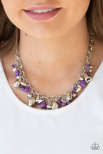 Load image into Gallery viewer, Quarry Trail - Purple - Necklace
