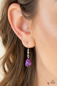Quarry Trail - Purple - Necklace