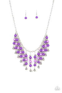 Your SUNDAES Best - Purple Paparazzi Necklace
