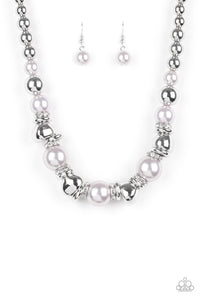 Hollywood HAUTE Spot - Silver - Necklace