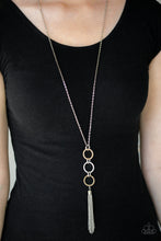 Load image into Gallery viewer, Diva In Diamonds - Brown - Necklace

