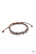 Load image into Gallery viewer, Ride The Rails - Brown Paparazzi Urban Bracelet
