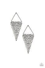 Load image into Gallery viewer, Have A Bite - Silver Paparazzi Earrings
