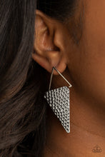 Load image into Gallery viewer, Have A Bite - Silver Paparazzi Earrings
