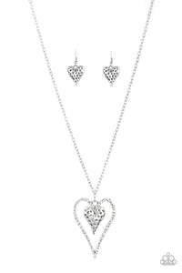 Hardened Hearts - Silver - Necklace