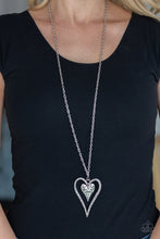 Load image into Gallery viewer, Hardened Hearts - Silver - Necklace
