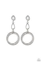 Load image into Gallery viewer, On The Glamour Scene - White - Earrings
