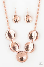 Load image into Gallery viewer, First Impressions - Copper Paparazzi Necklace
