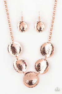 First Impressions - Copper Paparazzi Necklace