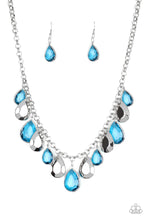 Load image into Gallery viewer, CLIQUE-bait - Blue Paparazzi  Necklace
