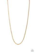 Load image into Gallery viewer, Victory Lap - Gold  Paparazzi Urban Necklace
