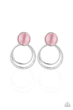Load image into Gallery viewer, Glow Roll - Pink - Earrings
