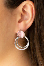 Load image into Gallery viewer, Glow Roll - Pink - Earrings
