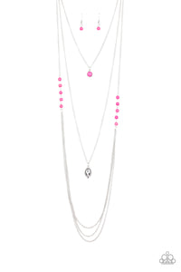 The Pony Express - Pink - Necklace