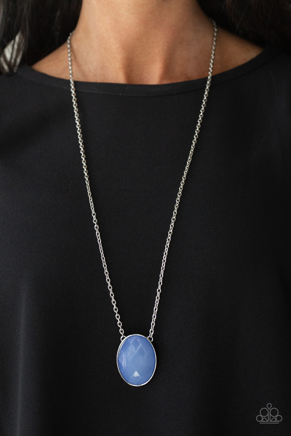 Intensely Illuminated - Blue - Necklace