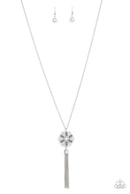 Load image into Gallery viewer, Fine Florals - Silver Paparazzi  Necklace
