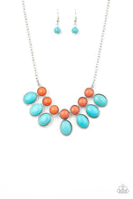 Load image into Gallery viewer, Environmental Impact - Blue Paparazzi Necklace
