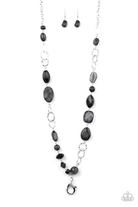 Prismatic Paradise - Black - Necklace