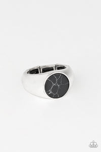 Carbon Print - Black - Ring