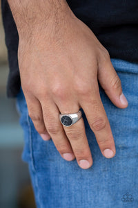 Carbon Print - Black - Ring