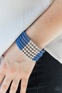 LAYER It On Thick - Blue - Bracelet