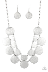 Stop and Reflect - Silver - Necklace