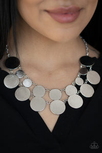 Stop and Reflect - Silver - Necklace