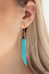Tusk Tundra - Blue - Necklace