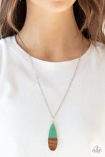 Load image into Gallery viewer, Going Overboard - Green - Necklace
