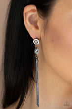 Load image into Gallery viewer, Tassel Twinkle - Black - Earrings
