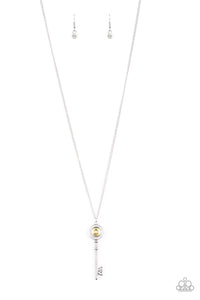 Secret Shimmer - Yellow - Necklace