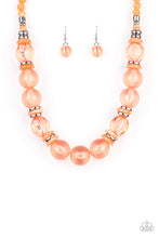 Load image into Gallery viewer, Bubbly Beauty - Orange - Necklace
