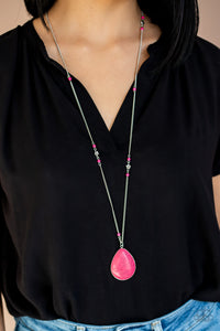 Desert Meadow - Pink - Necklace