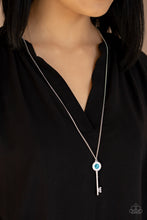Load image into Gallery viewer, Secret Shimmer - Blue - Necklace
