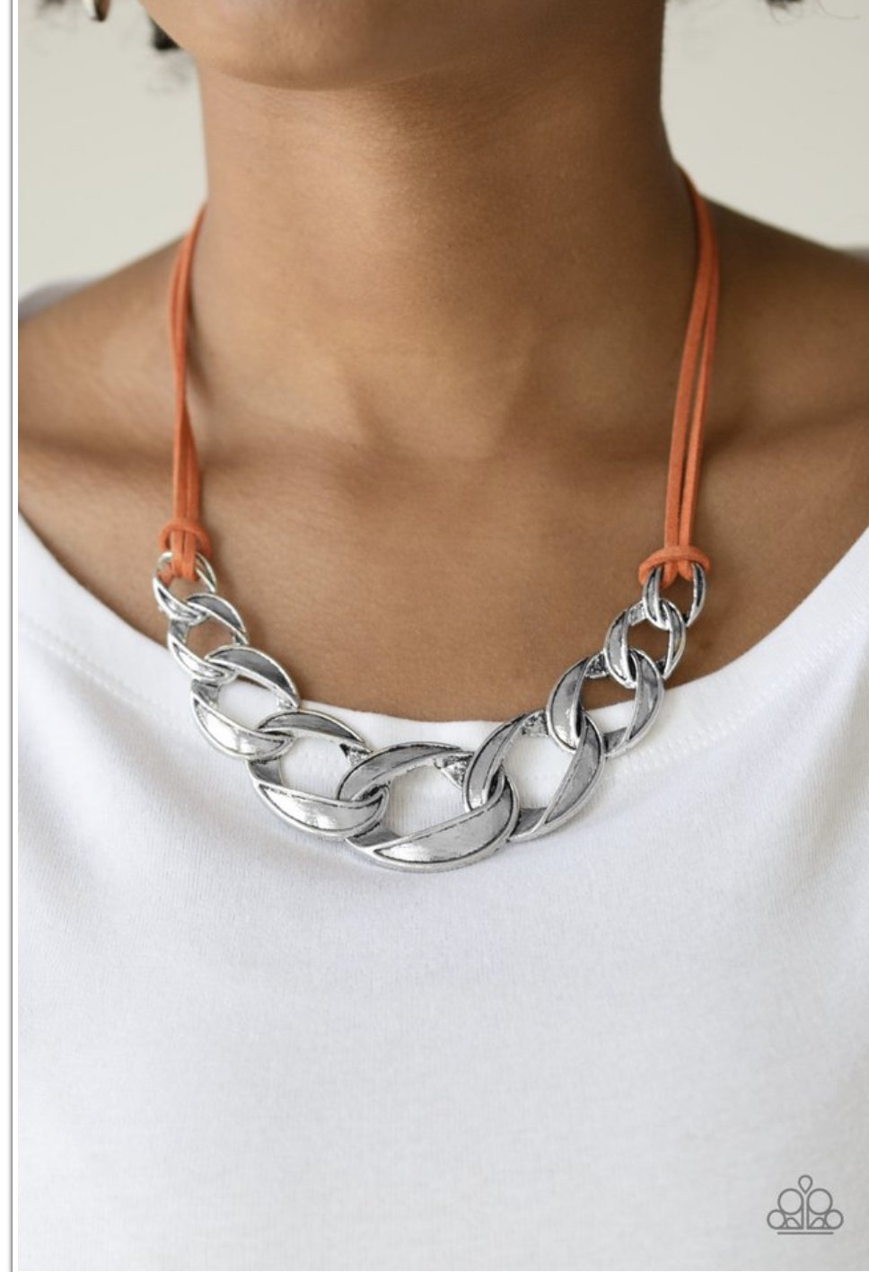 Naturally Nautical - Orange - Necklace