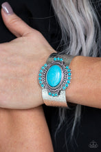 Load image into Gallery viewer, Canyon Crafted - Blue Paparazzi Bracelet
