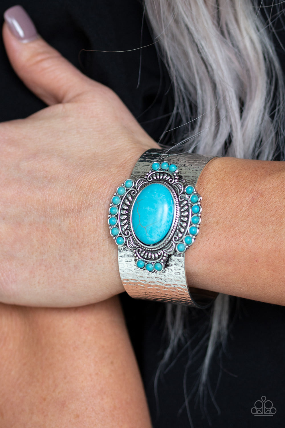 Canyon Crafted - Blue Paparazzi Bracelet