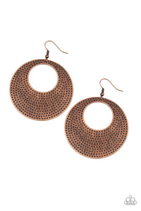 Dotted Delicacy - Copper - Earrings