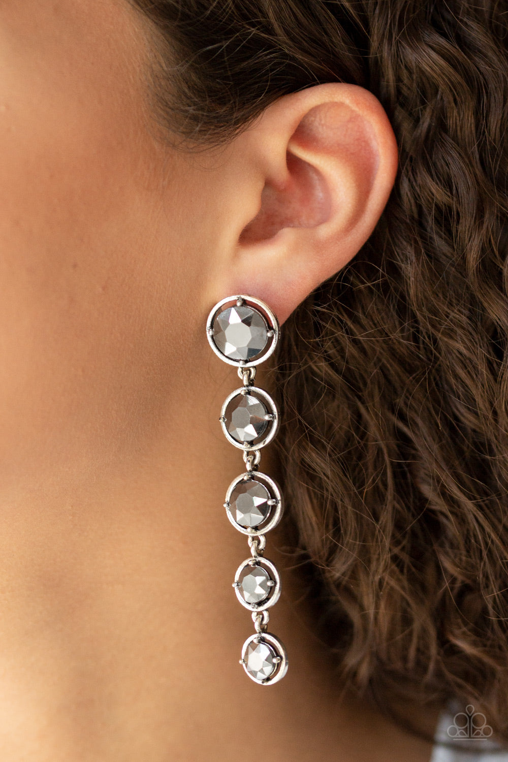 Drippin In Starlight - Silver - Earrings