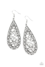 Load image into Gallery viewer, Drop-Dead Dazzle - White - Earrings
