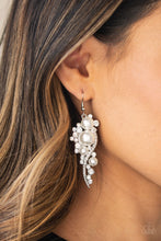 Load image into Gallery viewer, High-End Elegance - White - Earrings
