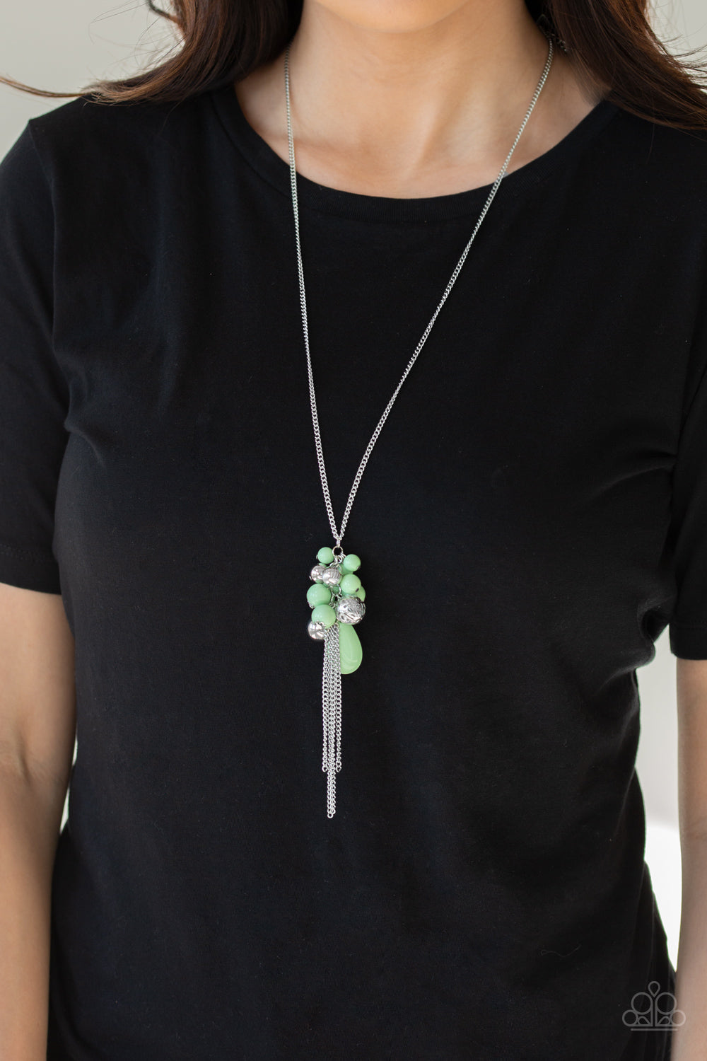 Its A Celebration - Green - Necklace
